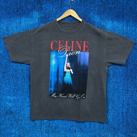 Celine Dion My Heart Will Go On Singer T-Shirt Size Extra Large - Picture 1 of 4